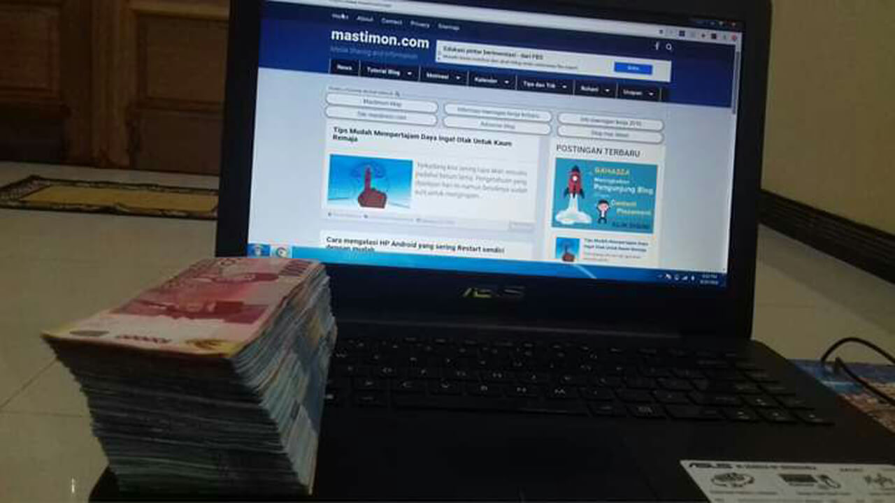 penghasilan dari laptop
