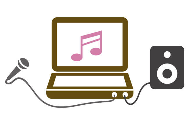 cara mengeluarkan suara mic di laptop