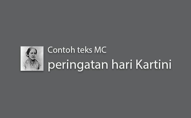 contoh tek mc peringatan hari kartini